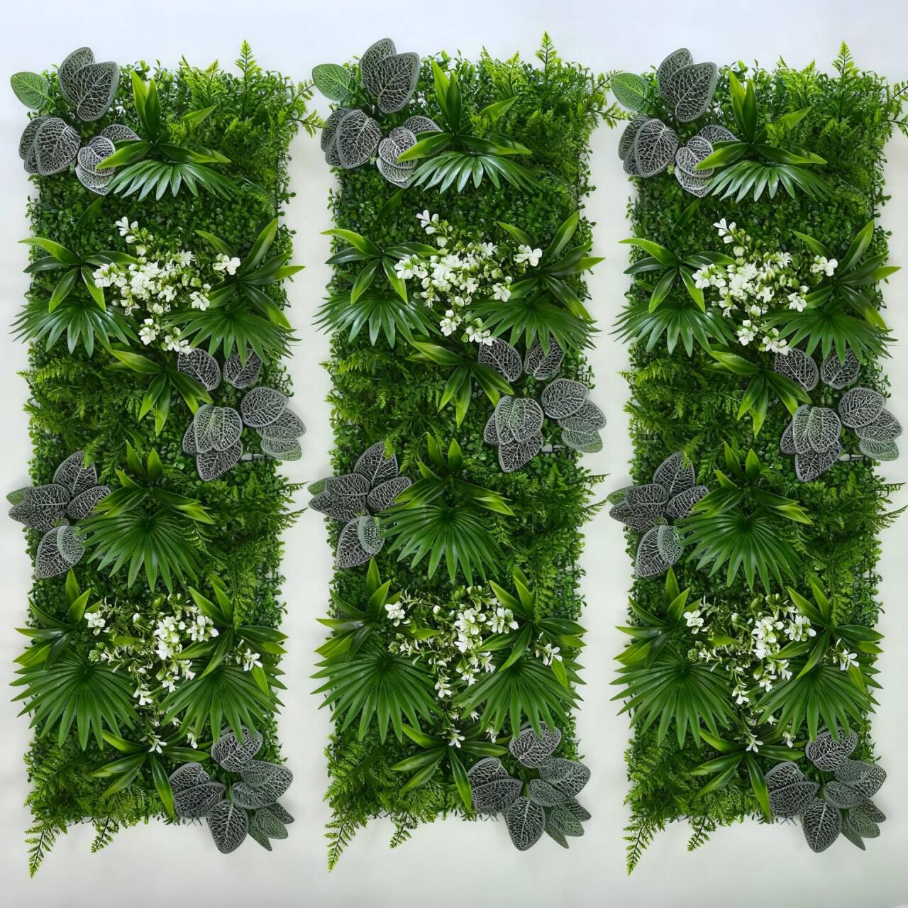Flower Wall Panel - 40*120CM Simulated Lawn Plant Grass Green