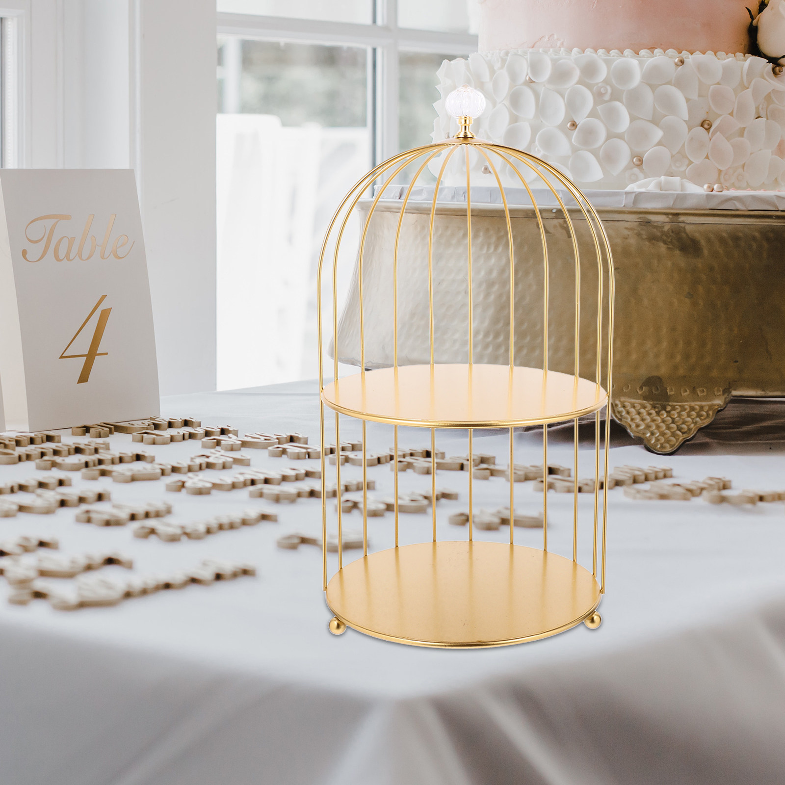 Birdcage 2 Tier Cupcake Stand  - Cupcake Stand Tier recension och pris