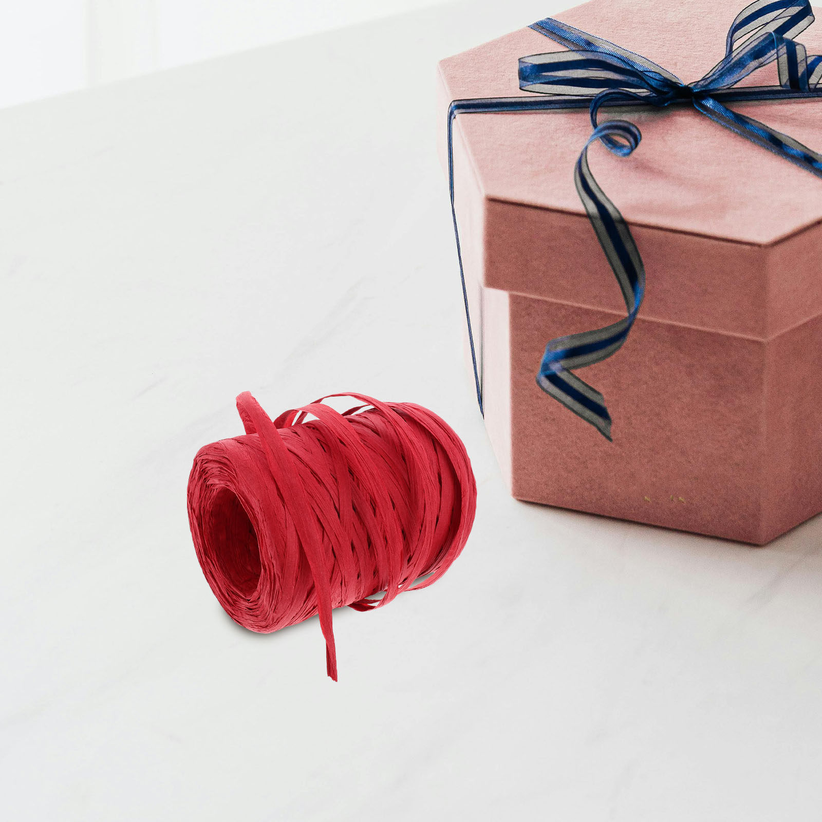 1 Roll Raffia Paper Twine 100M - Papercraft Supply Ribbon recension och pris