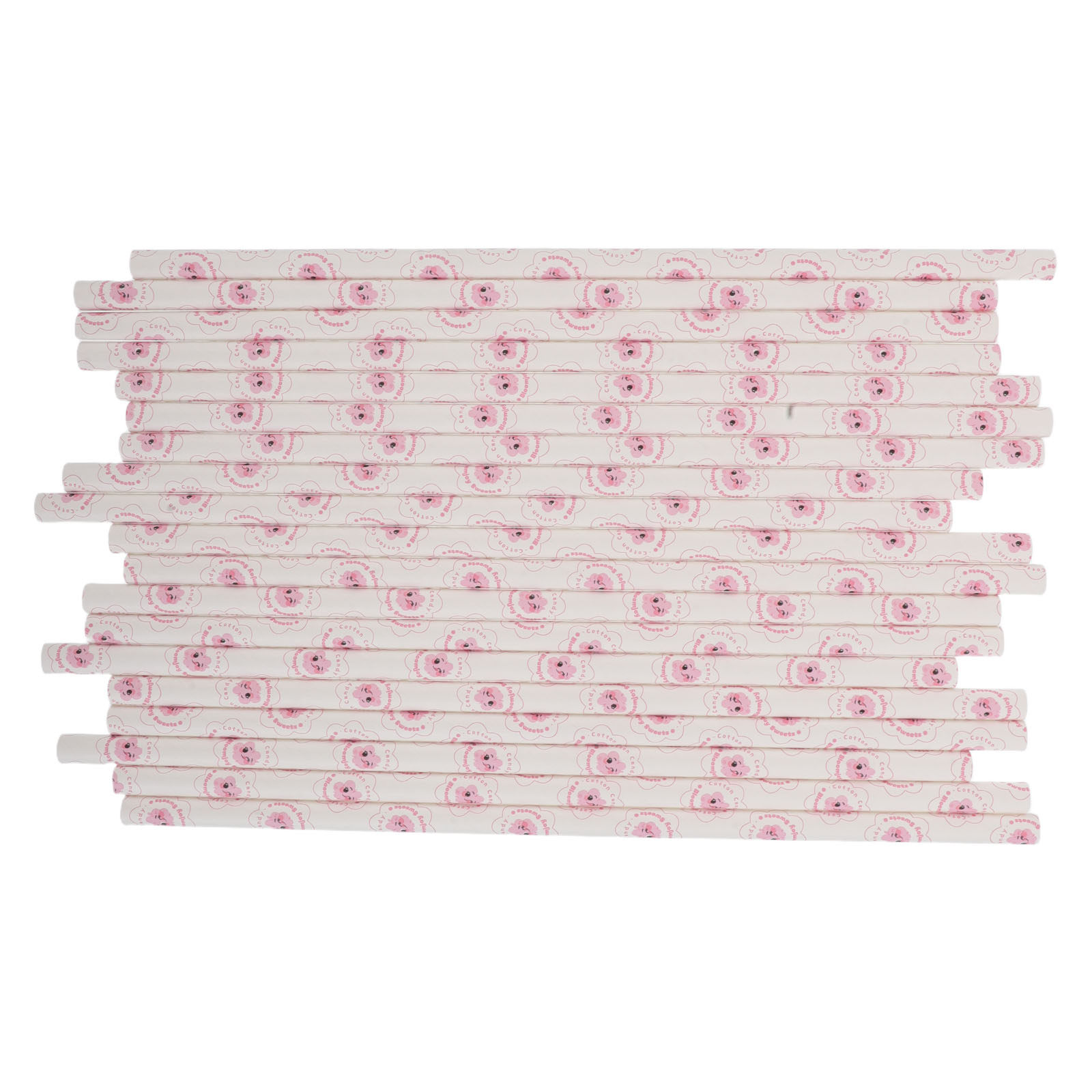 50Pcs Cotton Candy Paper Rods  - Cotton Candy Cone recension och pris