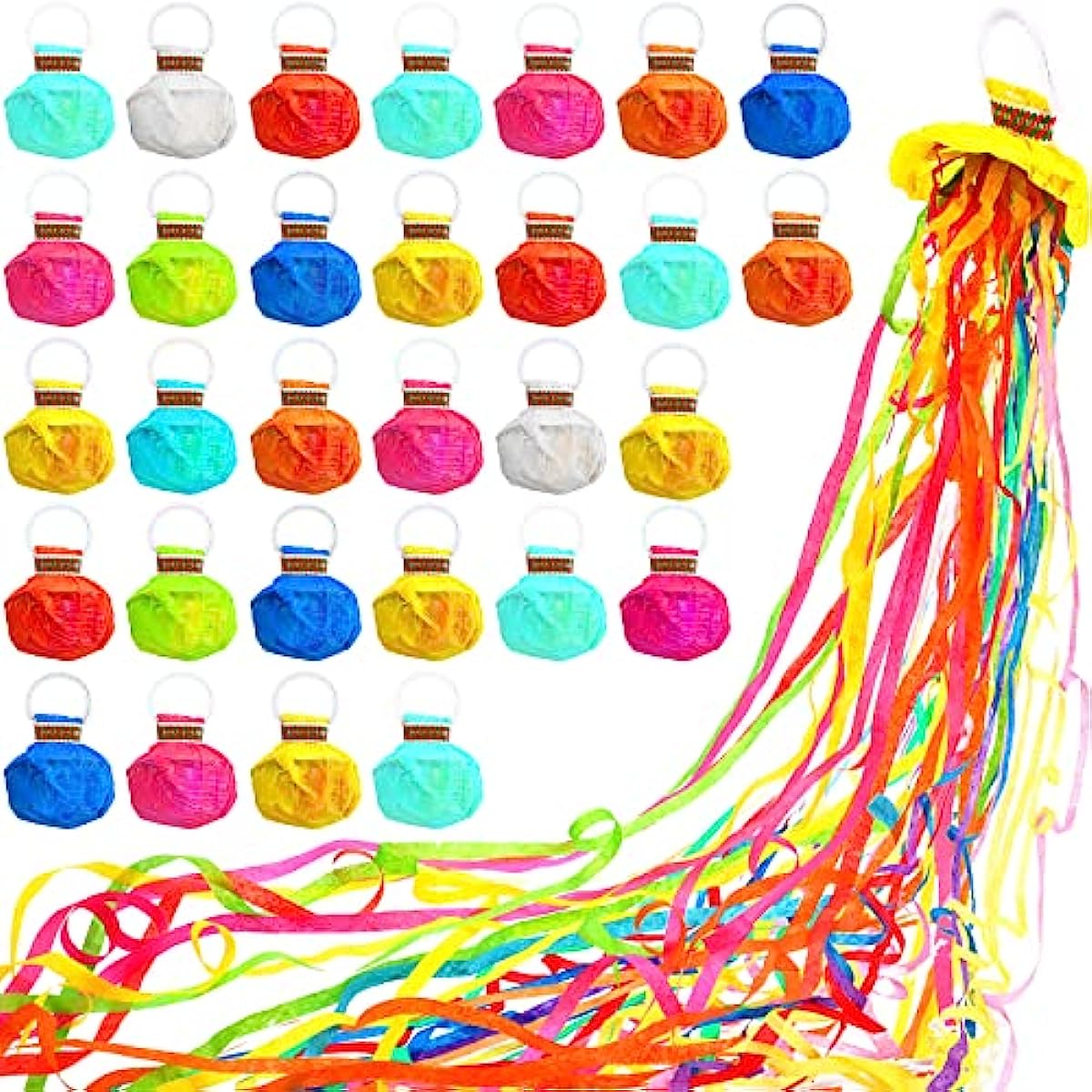 10Pcs Poppers Hand Throw Strea - Confetti Cannon Tube recension och pris
