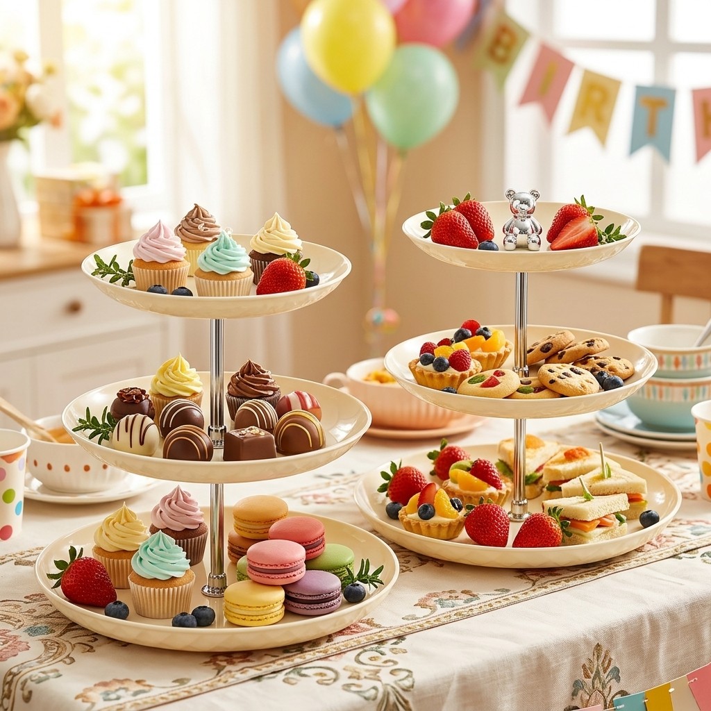 2/3 Tier Plastic Cupcake Stand - Cupcake Stand Tier recension och pris