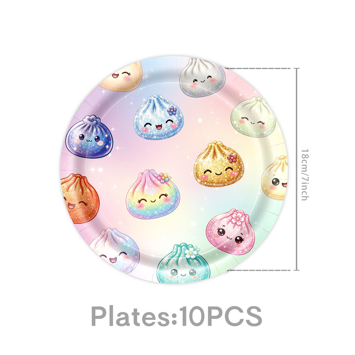 New Soft Dumpling Squishy Them - Table Cloth Disposable recension och pris