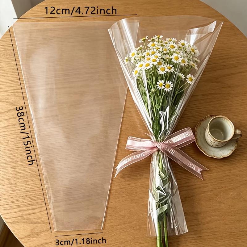 52pcs transparent plastic bouq - Event Party Shop recension och pris