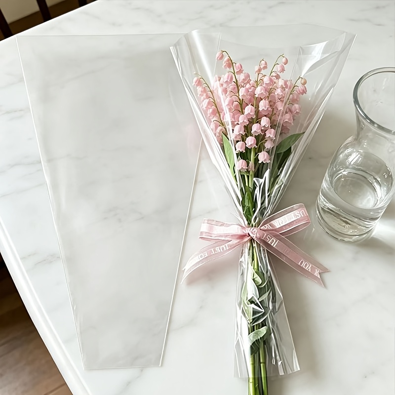 52pcs transparent plastic bouq - Event Party Shop recension och pris