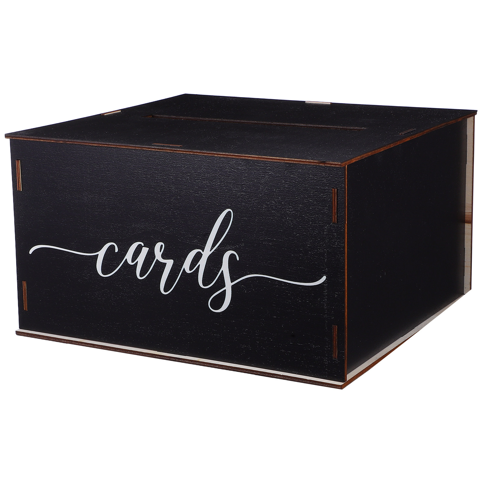 Wooden Card Box Wedding Rustic - Event Party Box recension och pris