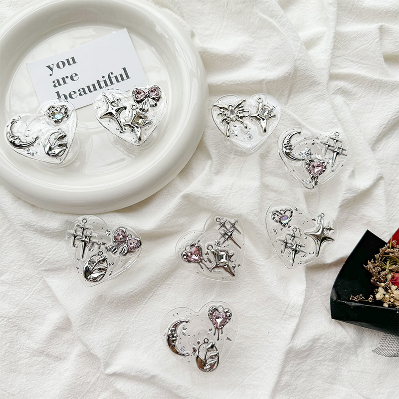 Clear Heart Phone Grip Holder  - Event Support recension och pris