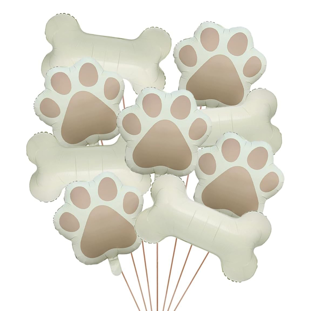 9Pcs/Set Let us Pawty Big Dog  - Let'S Party Event Supply recension och pris