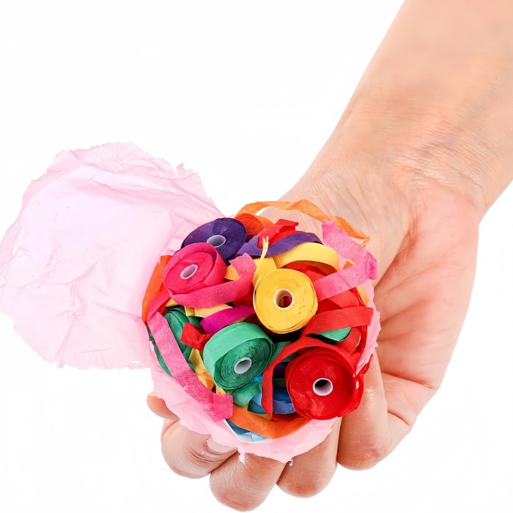 10pcs Hand Throwing Ribbon Pul - Confetti Cannon Tube recension och pris