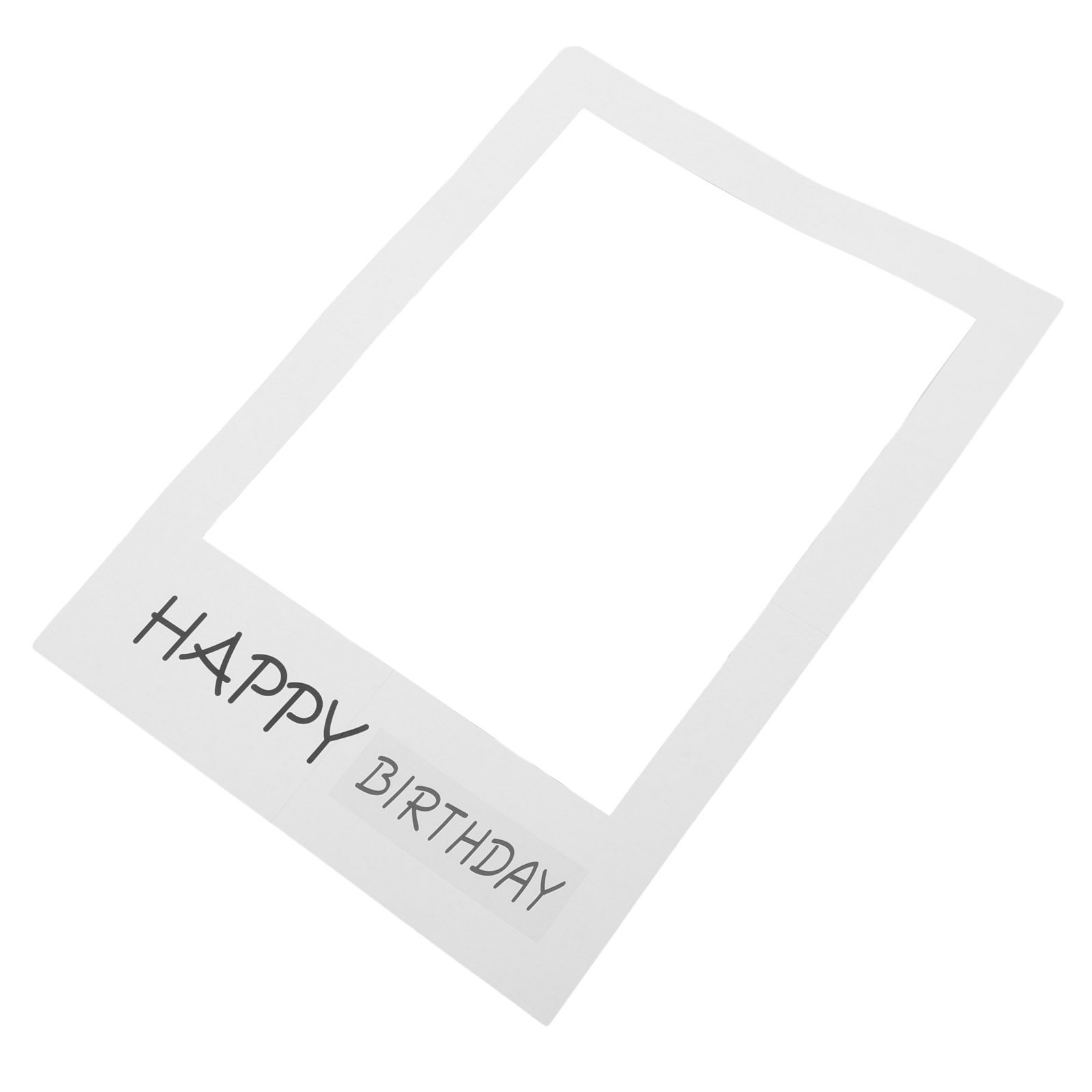 Birthday Photo Props Paper Fra - Photo Booth Frame recension och pris