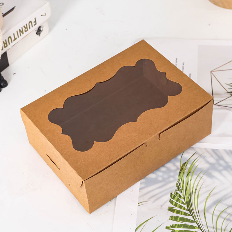 10pcs Square Cake Carriers Gif - Event Party Box recension och pris