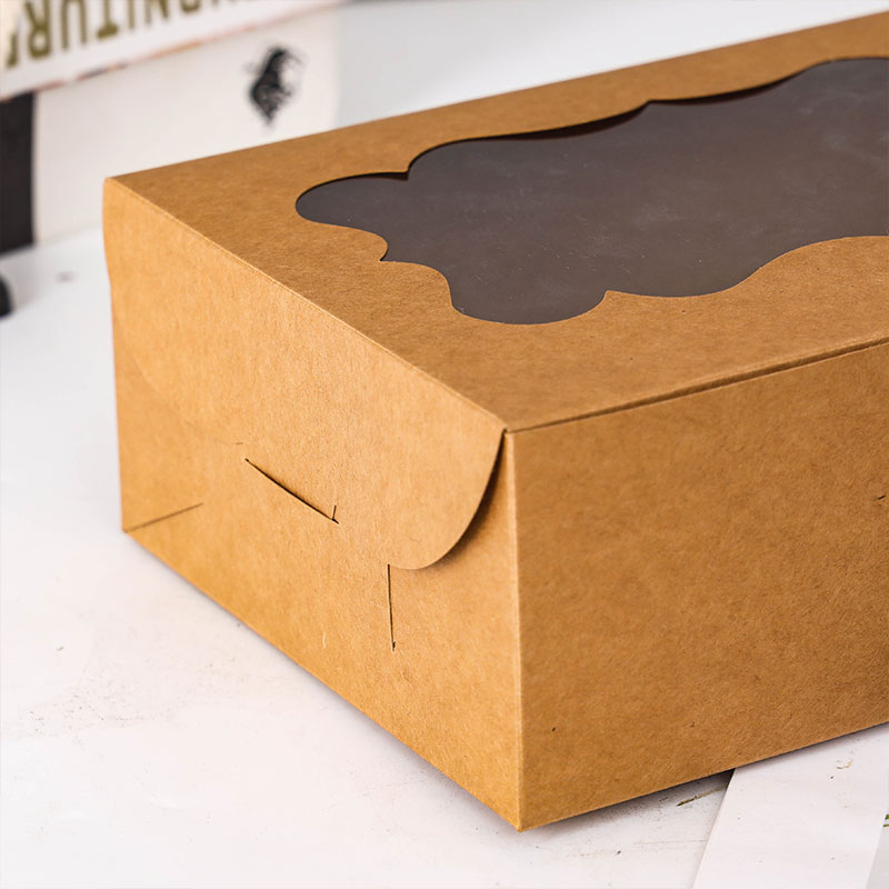 10pcs Square Cake Carriers Gif - Event Party Box recension och pris