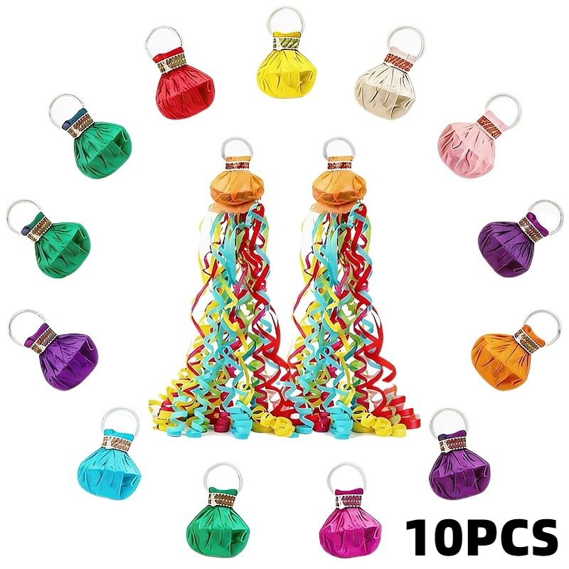 10PCS Colorful Hand Throw Conf - Confetti Cannon Tube recension och pris