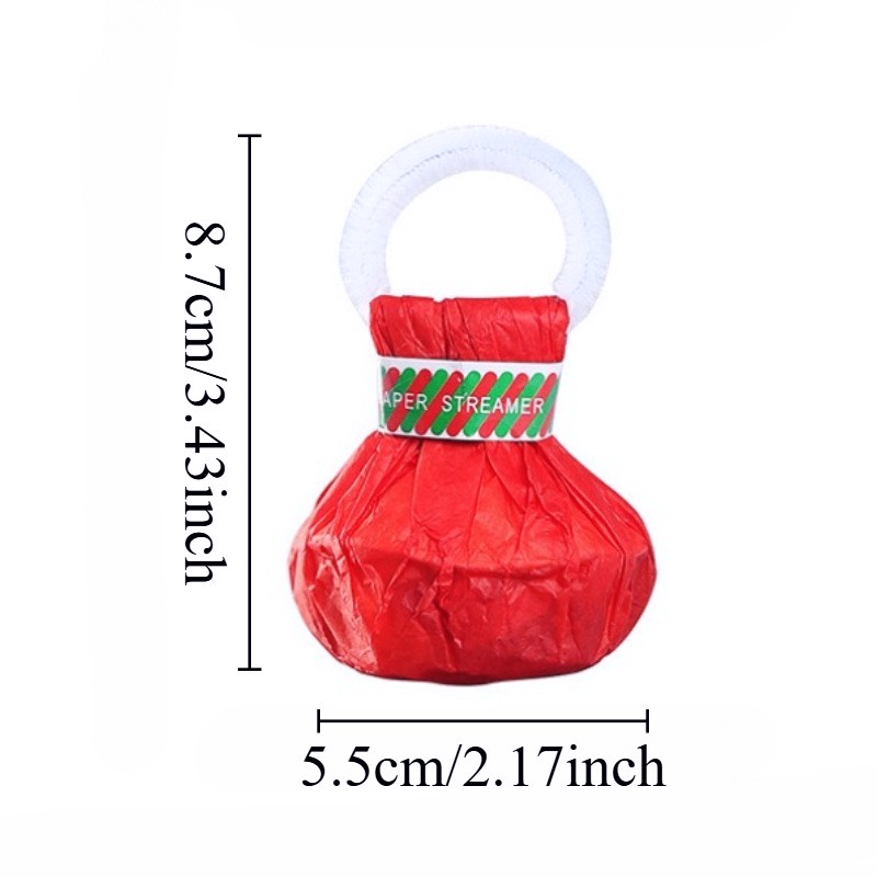 10PCS Colorful Hand Throw Conf - Confetti Cannon Tube recension och pris