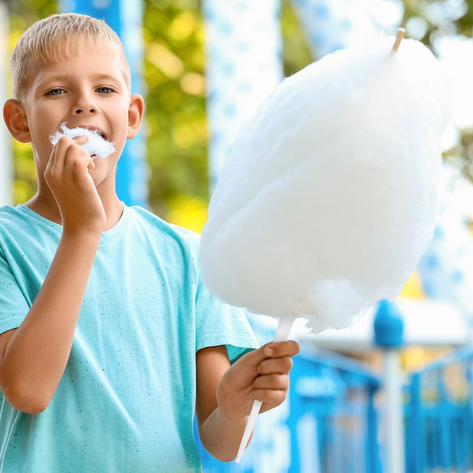 20Pcs Cotton Candy Paper Stick - Cotton Candy Cone recension och pris
